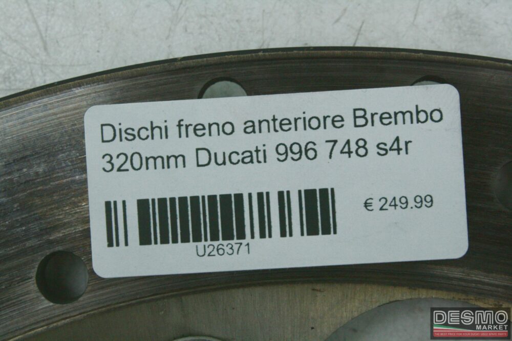 Dischi freno anteriore Brembo 320mm Ducati 996 748 s4r