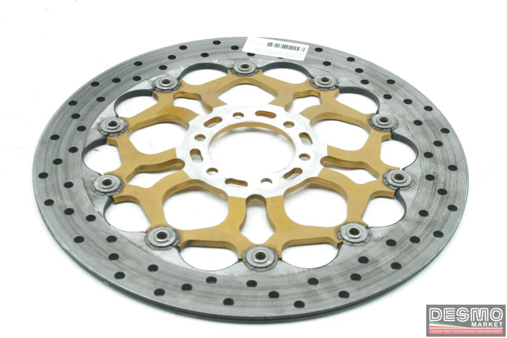 Dischi freno anteriori Brembo oro 320mm 6 fori campanatura 10mm Ducati