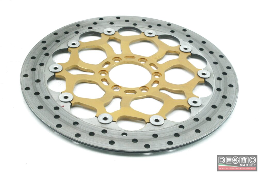 Dischi freno anteriori Brembo oro 320mm 6 fori campanatura 10mm Ducati