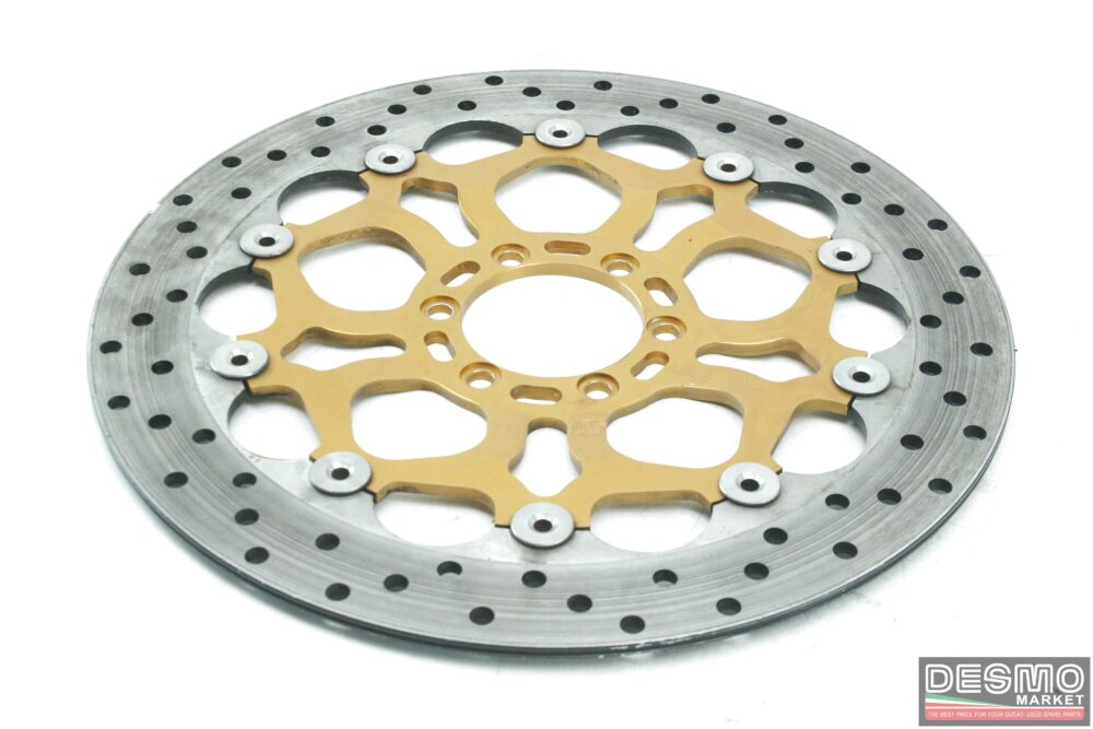 Dischi freno anteriori Brembo oro 320mm 6 fori campanatura 10mm Ducati