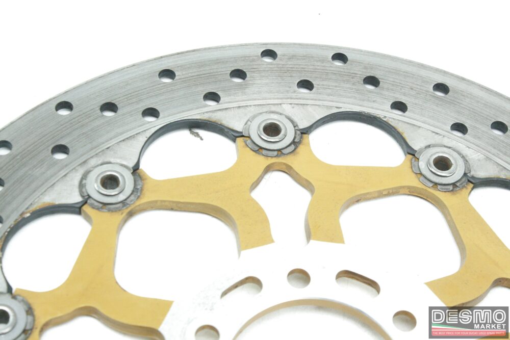 Dischi freno anteriori Brembo oro 320mm 6 fori campanatura 10mm Ducati