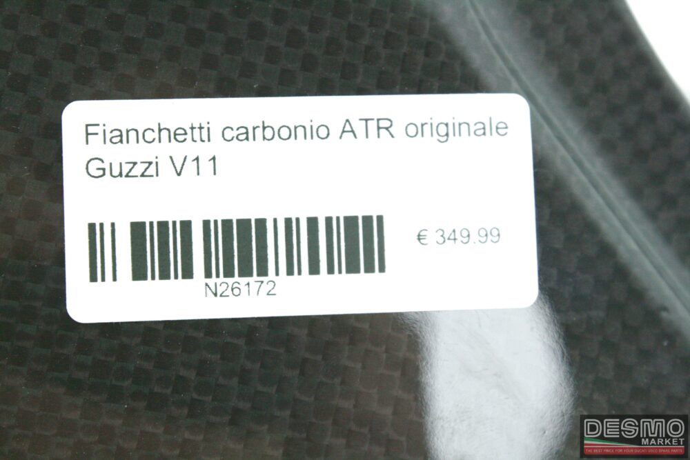 Fianchetti carbonio ATR originale Guzzi V11