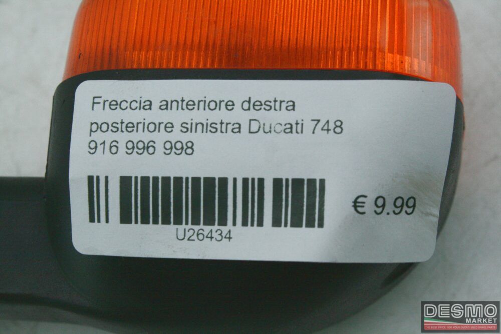 Freccia anteriore destra posteriore sinistra Ducati 748 916 996 998