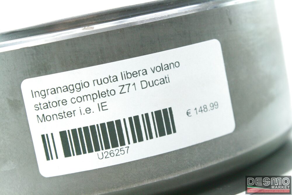 Ingranaggio ruota libera volano statore completo Z71 Ducati Monster IE