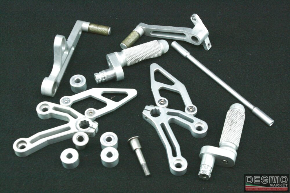 Kit pedane ergal CNC Ducati 748 916 996 998