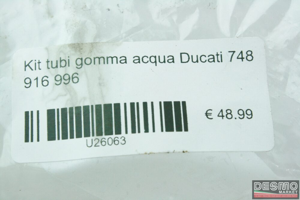 Kit tubi gomma acqua Ducati 748 916 996