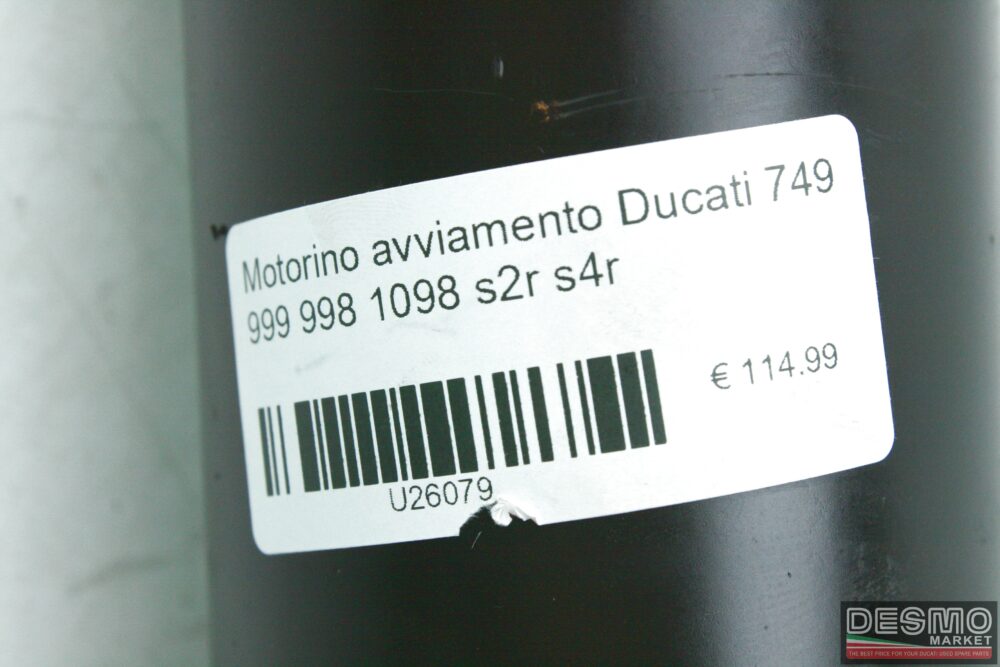 Motorino avviamento Ducati 749 999 998 1098 s2r s4r