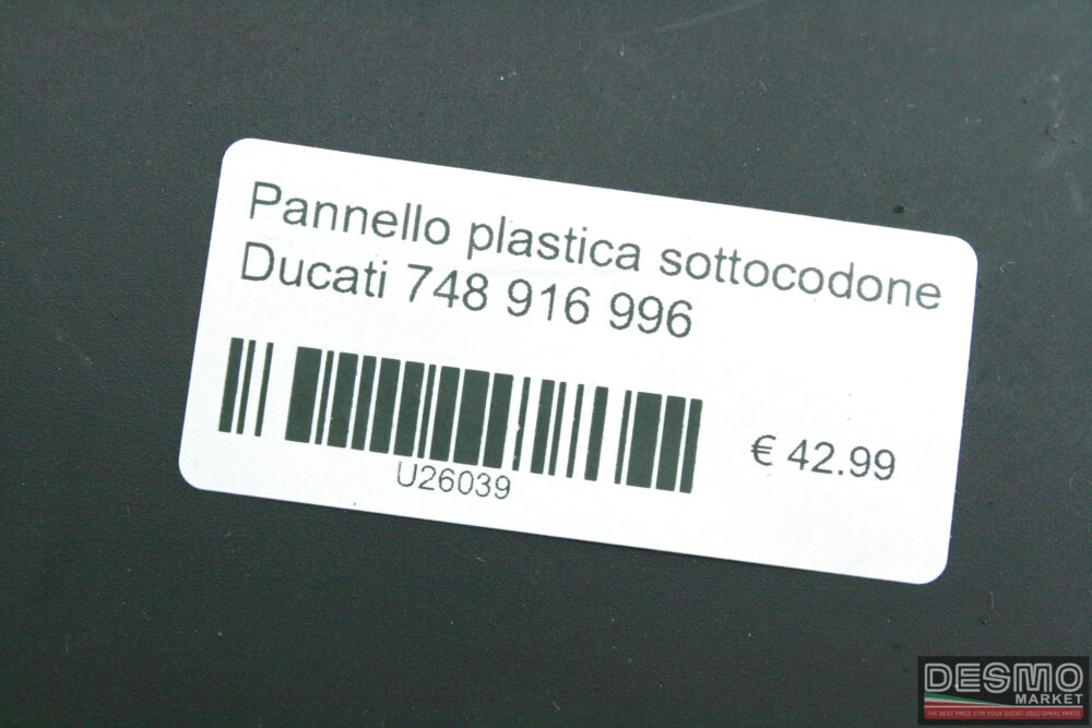 Pannello plastica sottocodone Ducati 748 916 996