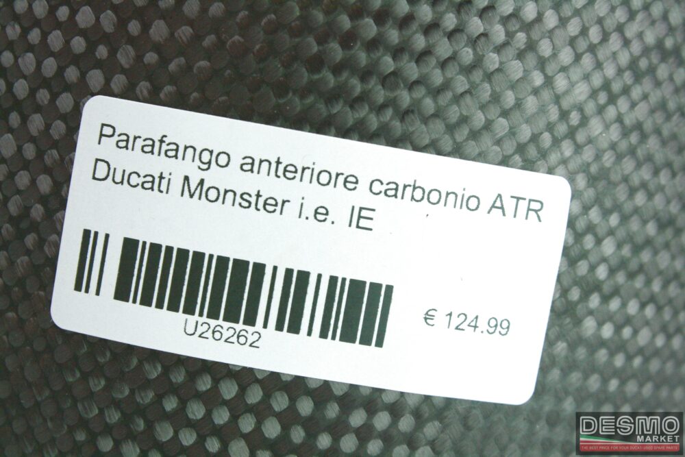 Parafango anteriore carbonio ATR Ducati Monster i.e. IE