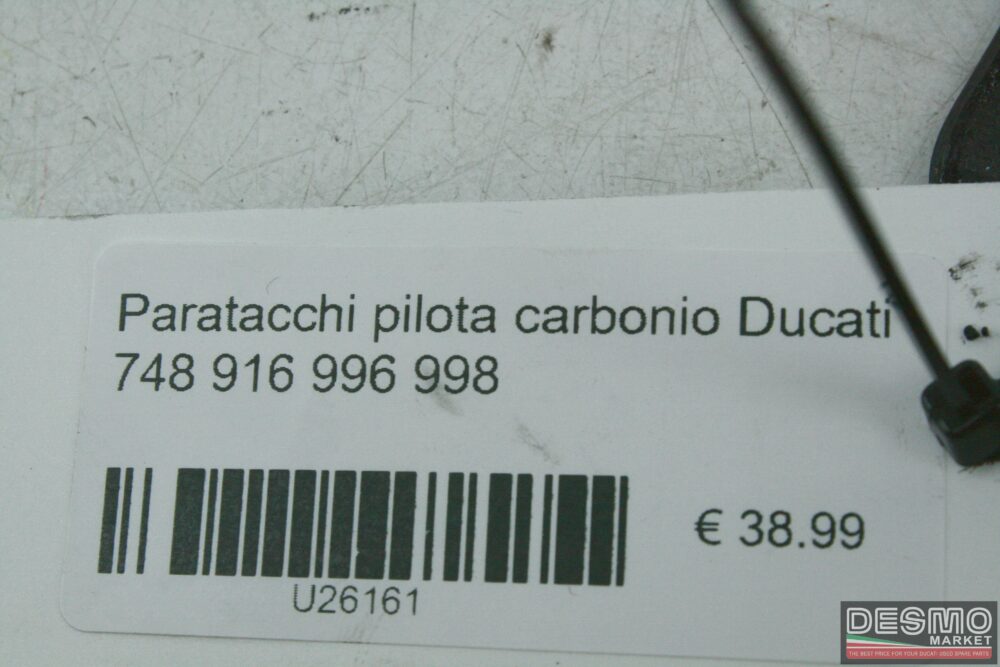 Paratacchi pilota carbonio Ducati 748 916 996 998