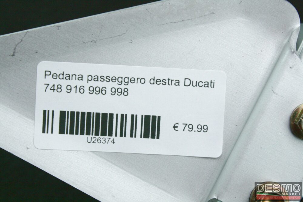 Pedana passeggero destra Ducati 748 916 996 998