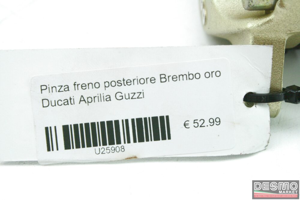 Pinza freno posteriore Brembo oro Ducati Aprilia Guzzi