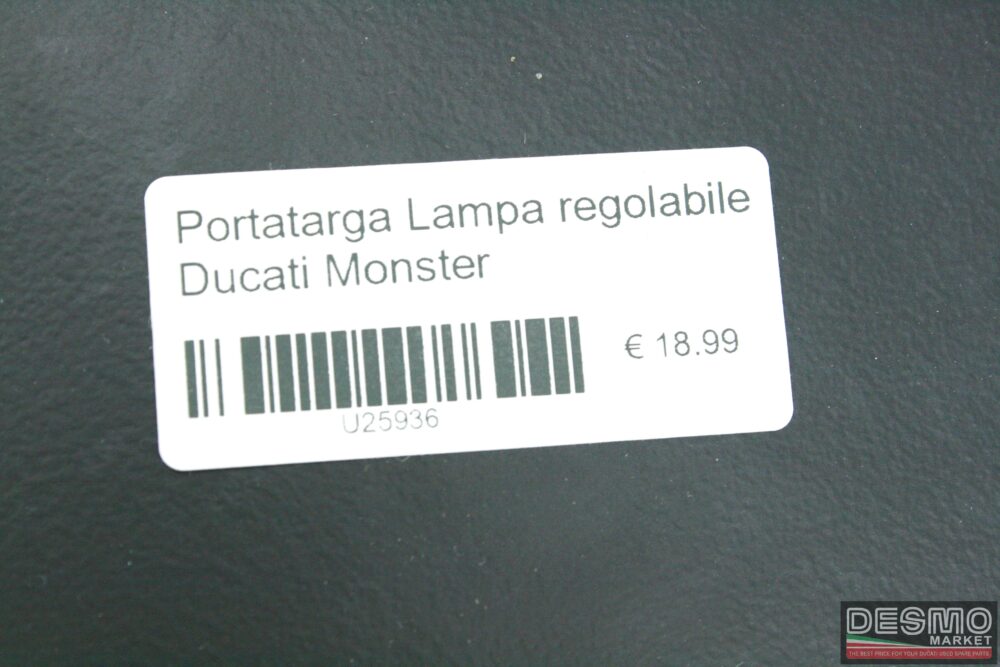 Portatarga Lampa regolabile Ducati Monster