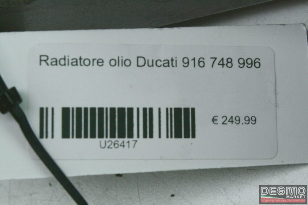 Radiatore olio Ducati 916 748 996