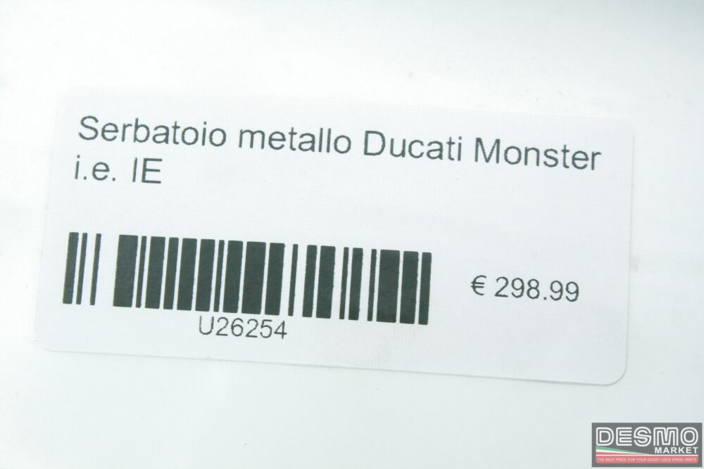 Serbatoio metallo Ducati Monster i.e. IE