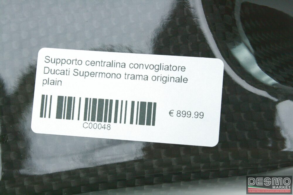 Supporto centralina convogliatore trama plain Ducati Supermono