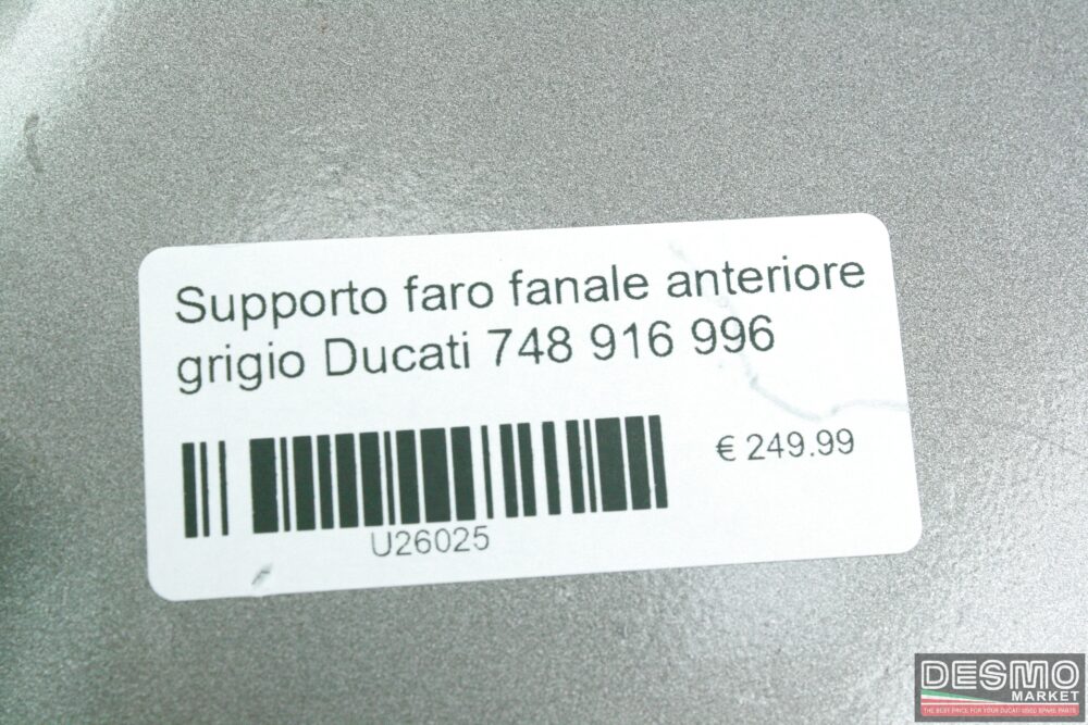 Supporto faro fanale anteriore grigio Ducati 748 916 996