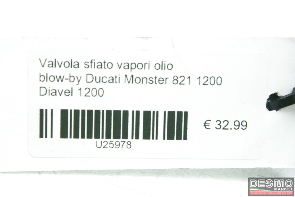 Valvola sfiato vapori olio blow-by Ducati Monster 821 1200 Diavel 1200