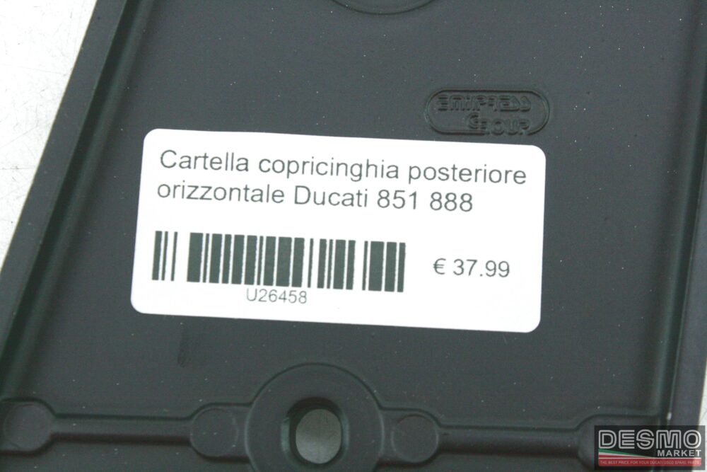 Cartella copricinghia posteriore orizzontale Ducati 851 888