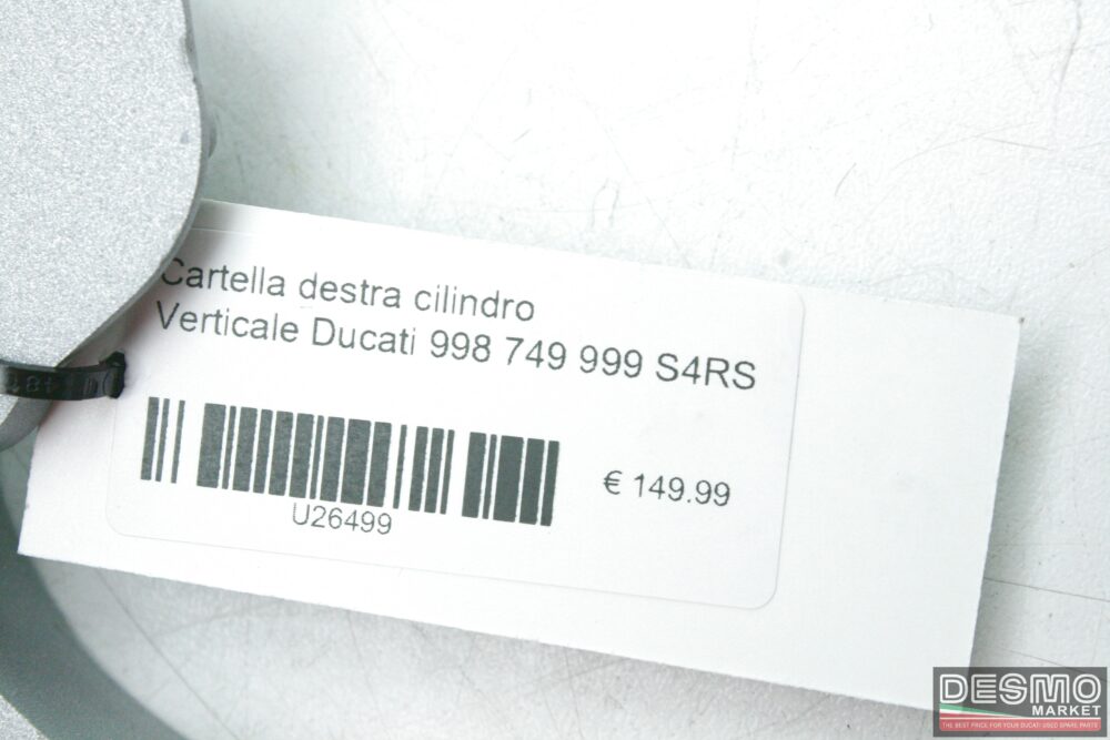 Cartella destra cilindro verticale Ducati 998 749 999 S4RS