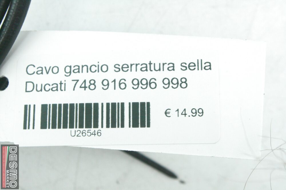 Cavo gancio serratura sella Ducati 748 916 996 998