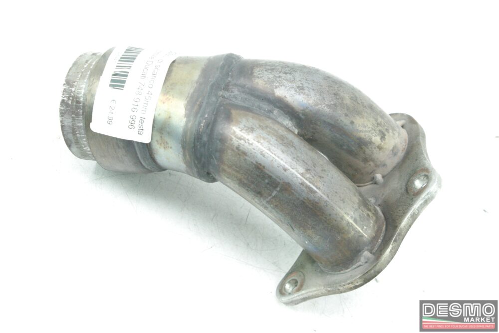 Collettore di scarico 45mm testa orizzontale Ducati 748 916 996