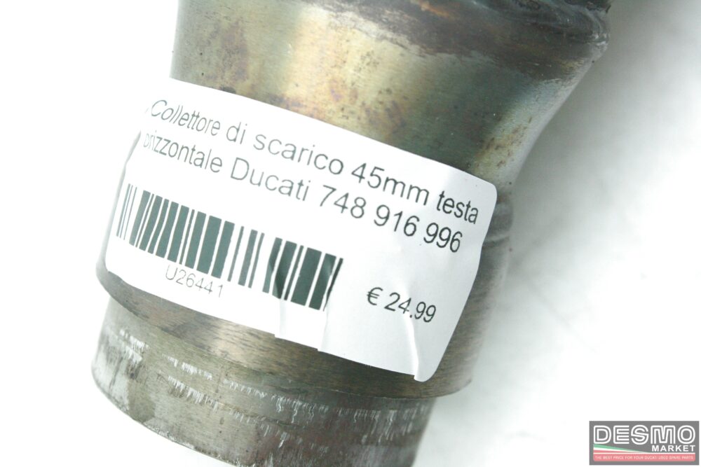 Collettore di scarico 45mm testa orizzontale Ducati 748 916 996