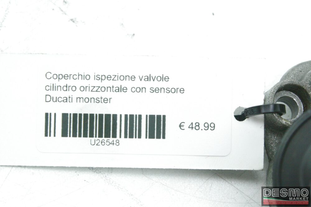 Coperchio ispezione valvole cilindro orizzontale sensore Ducati Monster