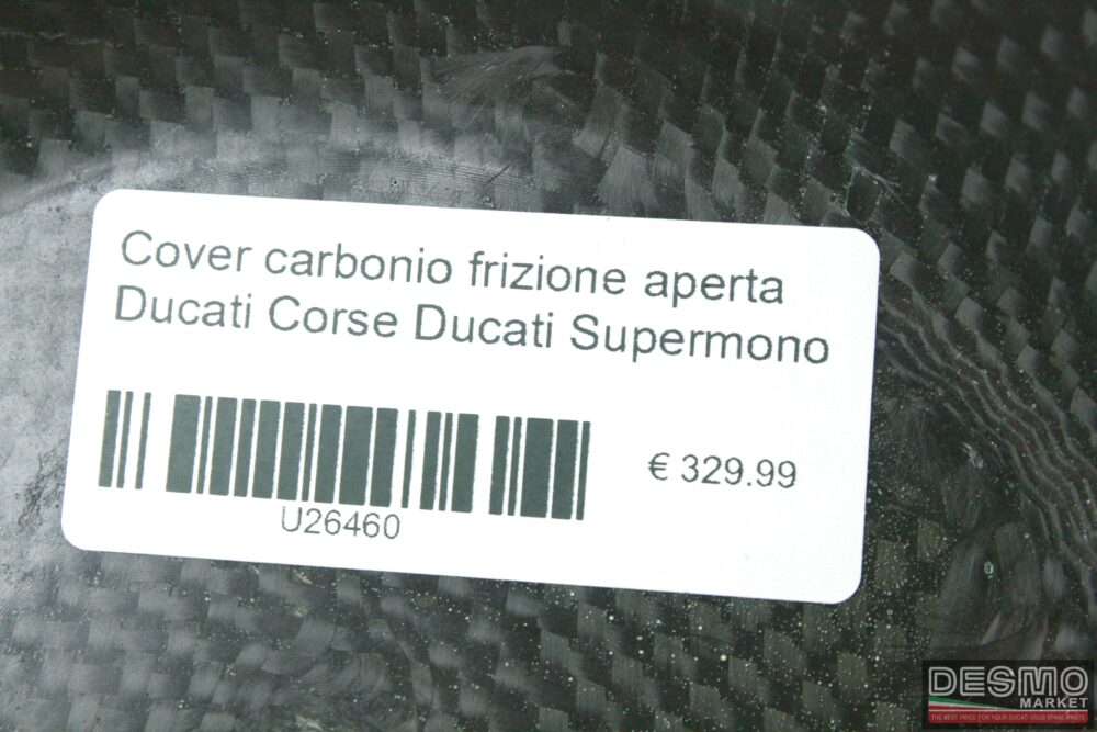 Cover carbonio frizione aperta Ducati Corse Ducati Supermono