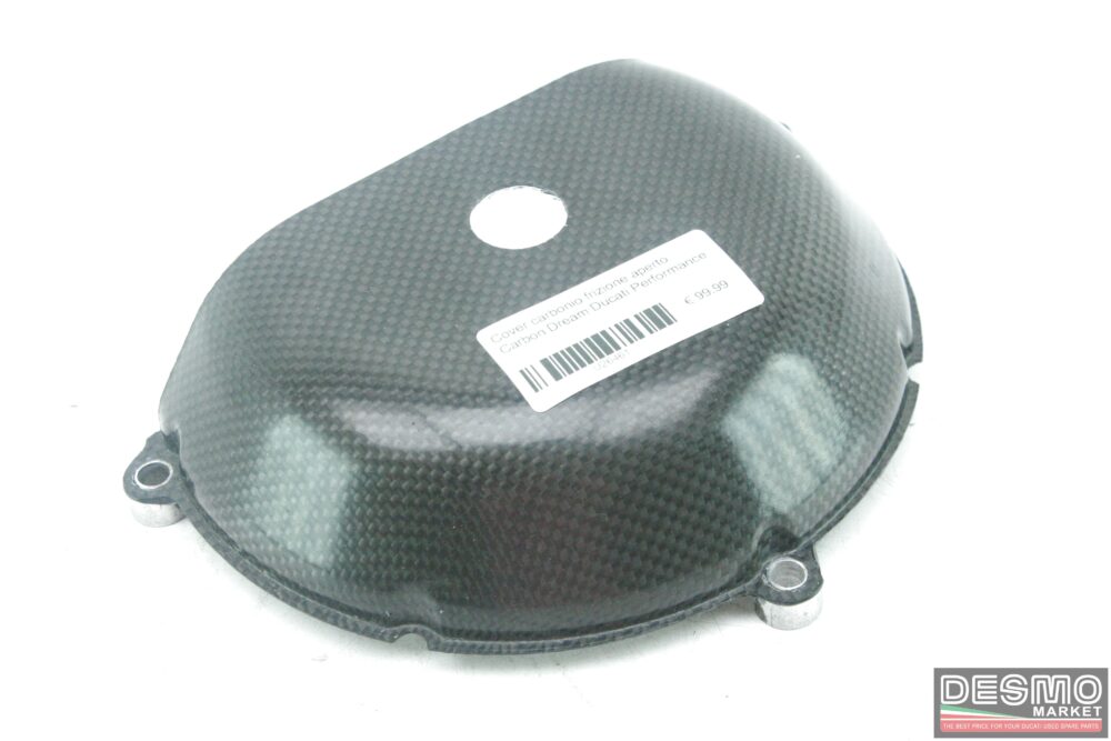 Cover carbonio frizione aperto Carbon Dream Ducati Performance