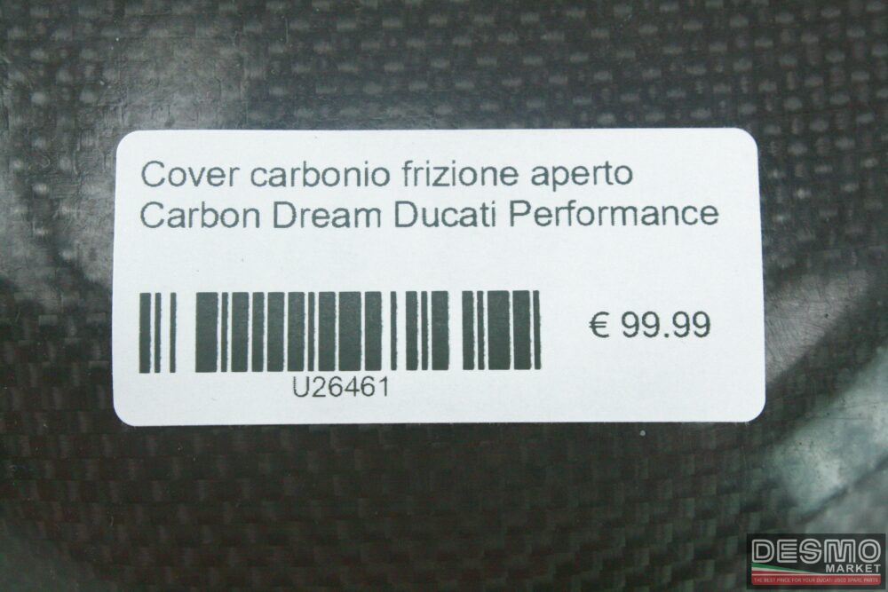 Cover carbonio frizione aperto Carbon Dream Ducati Performance