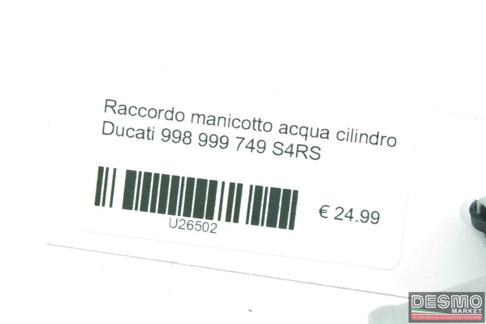 Raccordo manicotto acqua cilindro Ducati 998 999 749 S4RS