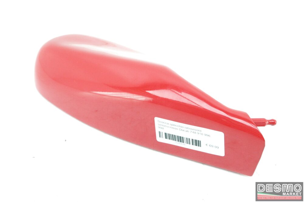 Scocca specchio retrovisore sinistro rosso Ducati 748 916 996 998