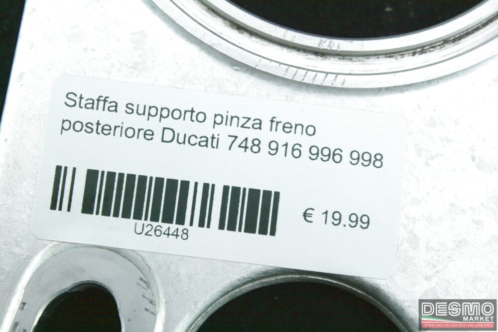 Staffa supporto pinza freno posteriore Ducati 748 916 996 998