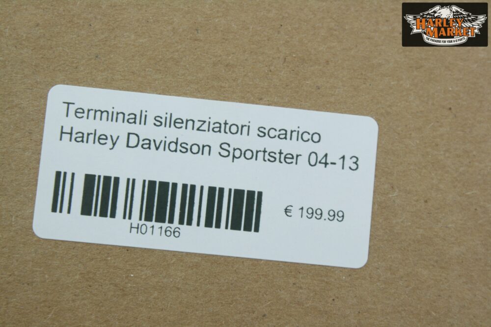 Terminali silenziatori scarico Harley Davidson Sportster 04-13