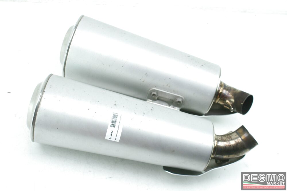 Pair of original exhausts Ducati Monster 696 - Image 2