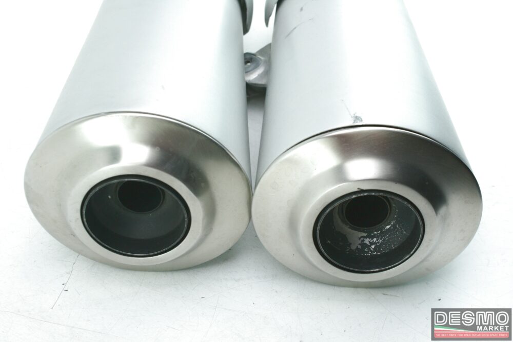 Pair of original exhausts Ducati Monster 696 - Image 3