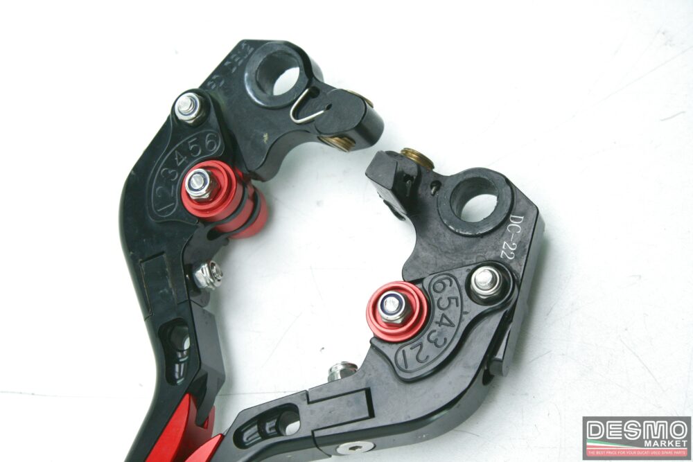 Leve ergal CNC regolabili Ducati 748 916 Monster 900 696