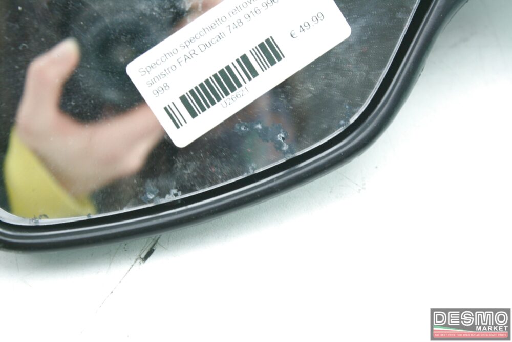 FAR left rearview mirror Ducati 748 916 996 998 - Image 5