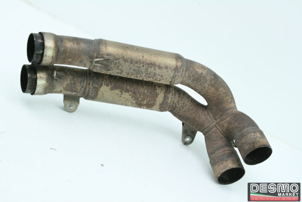 body exhaust manifold central 45 mm ducati 748 916 996 - Image 2