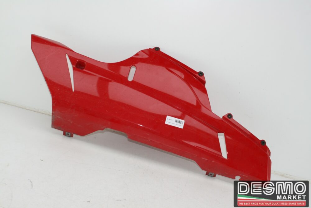 Red low right fairing Ducati 848 1098 1198