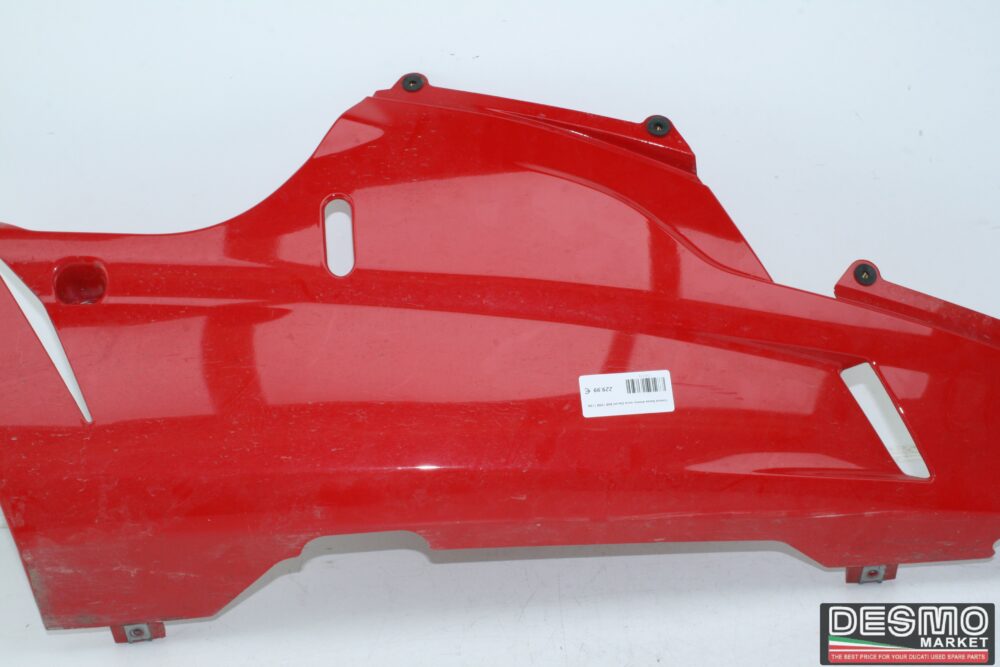 Red low right fairing Ducati 848 1098 1198 - Image 5