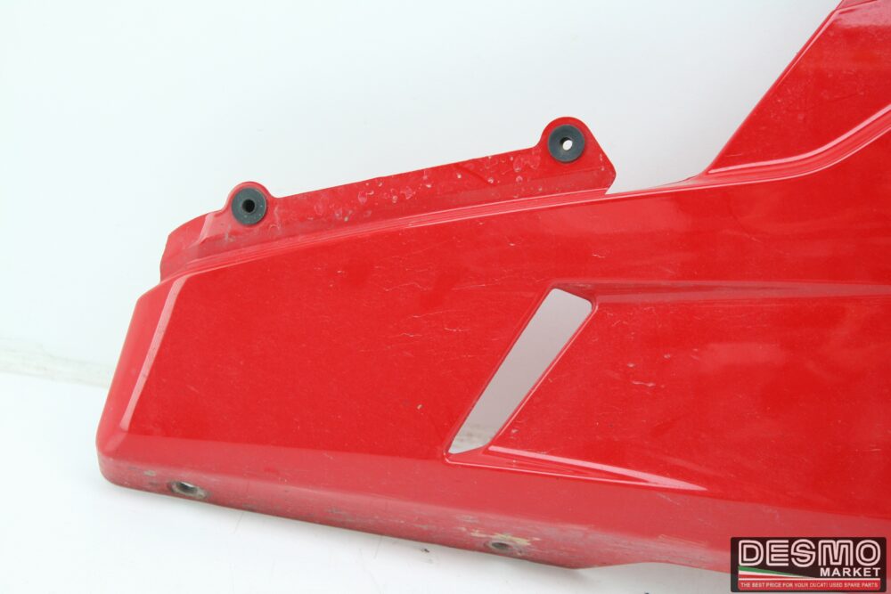 Carena bassa sinistra rossa Ducati 848 1098 1198