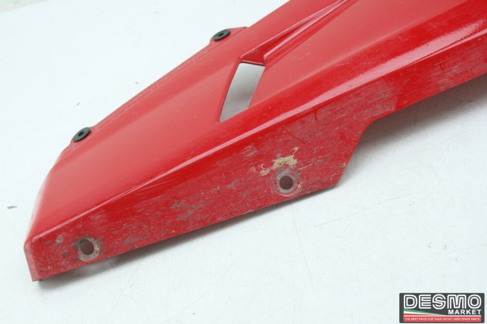 Carena bassa sinistra rossa Ducati 848 1098 1198