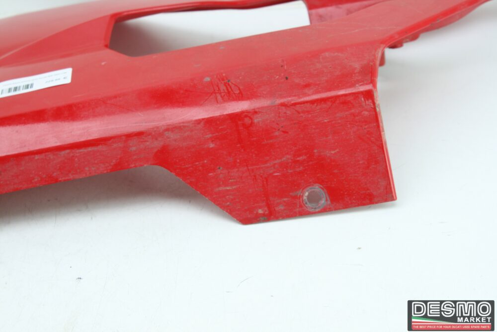 Carena bassa sinistra rossa Ducati 848 1098 1198