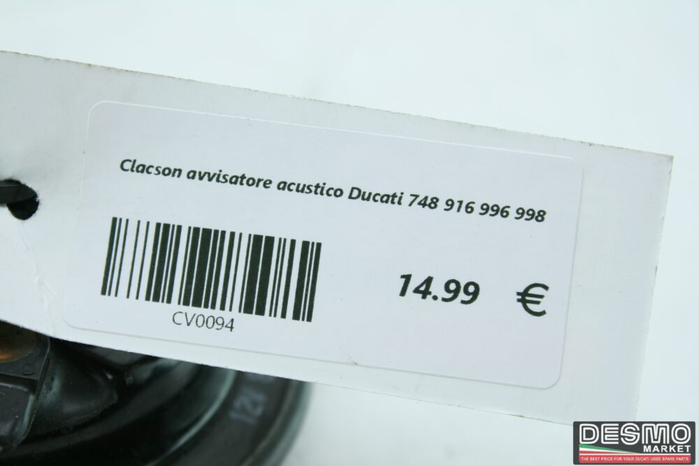 Clacson avvisatore acustico Ducati 748 916 996 998