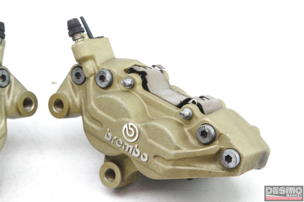 Coppia pinze freno Brembo oro Ducati 748 996 998 s4r