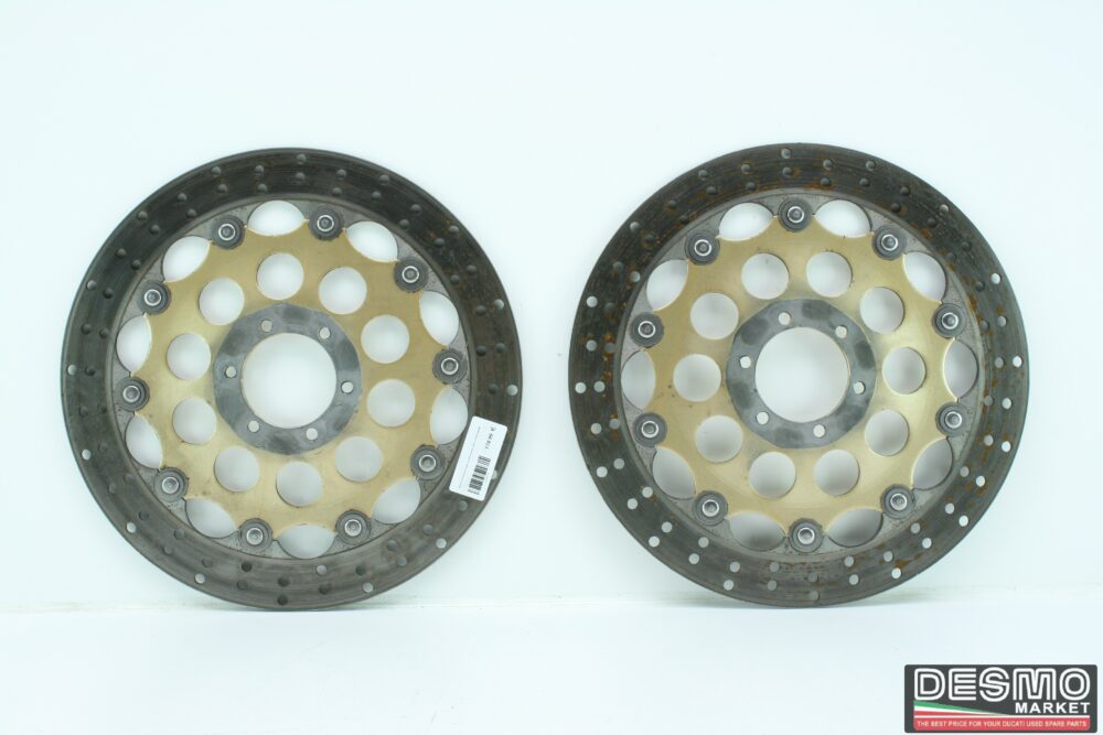 Front brake discs brembo gold 320 mm ducati 748 916 monster 600 900