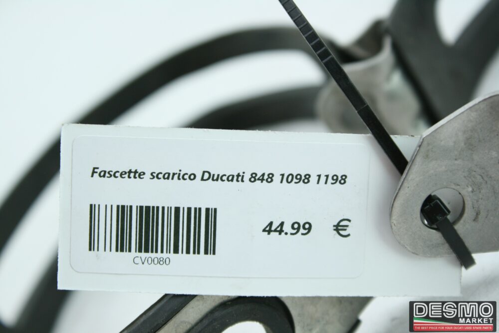 Fascette scarico Ducati 848 1098 1198