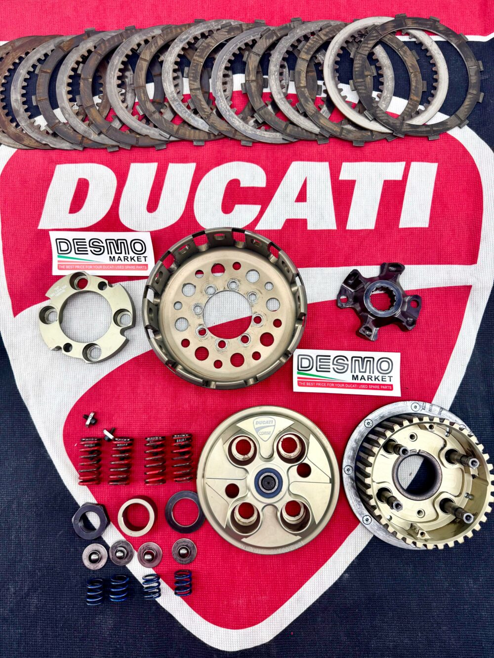 Frizione Ducati corse anti saltellamento 4 molle Ducati 748 996 HYM